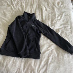 Charcoal Gray Fleece Northface jacket